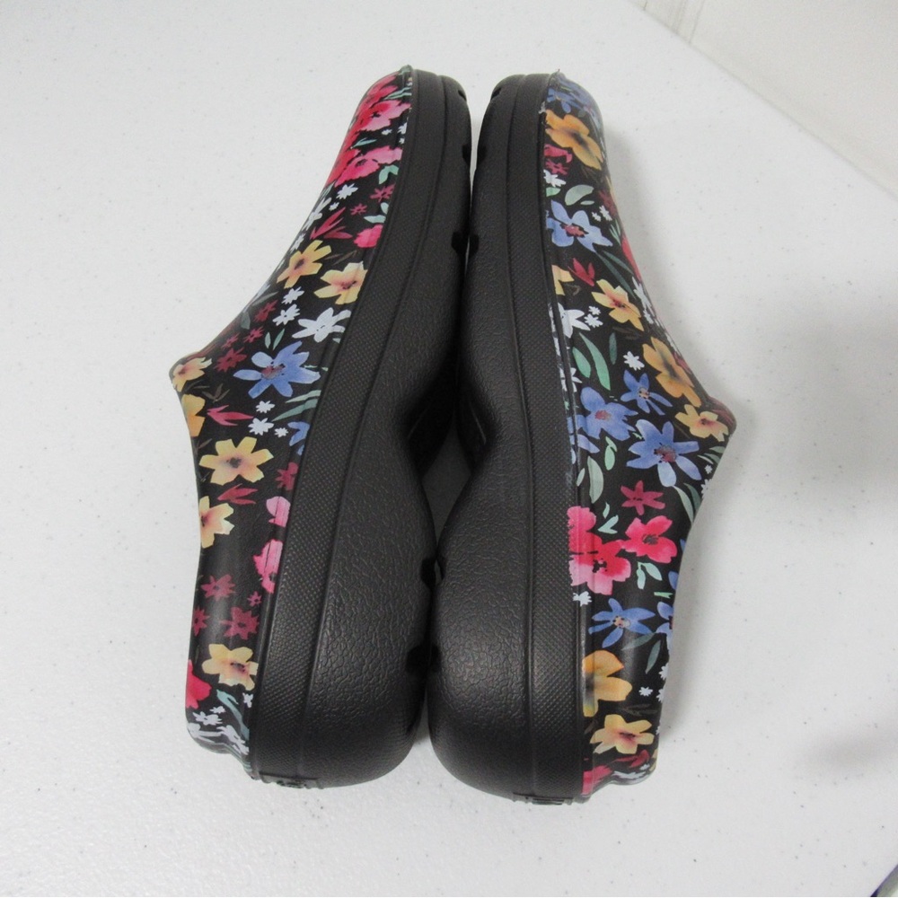 Totes Everywear Floral Clogs Garden Floral Size 8 - Picture 5 of 12